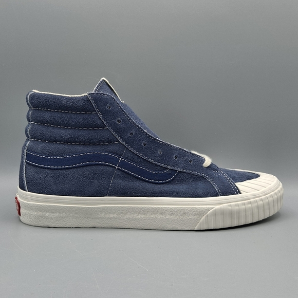 New Vans Sk8 Hi Top Reissue 138 Vintage Military Dress Blues Men's Size 7.5 - Picture 3 of 9
